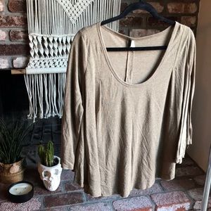 Free People flowy tee